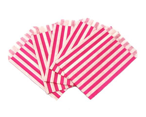 Pink Candy Stripe Bags 7